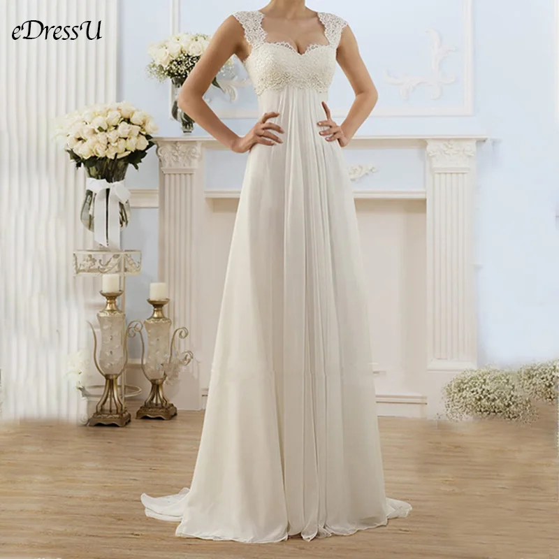 Женское свадебное платье с открытой спиной белое кружевное макси лето