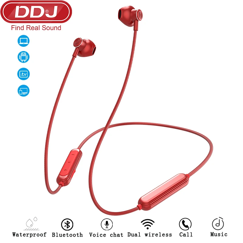 Наушники Bluetooth 5 0 беспроводные магнитные наушники вкладыши с заушным крючком