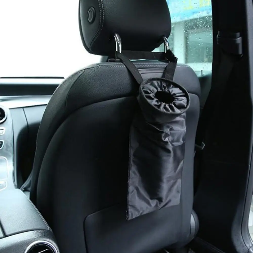 

40% Dropshipping!! Car Seatback Hanging Garbage Trash Rubbish Container Organizer Pouch Bag Bin