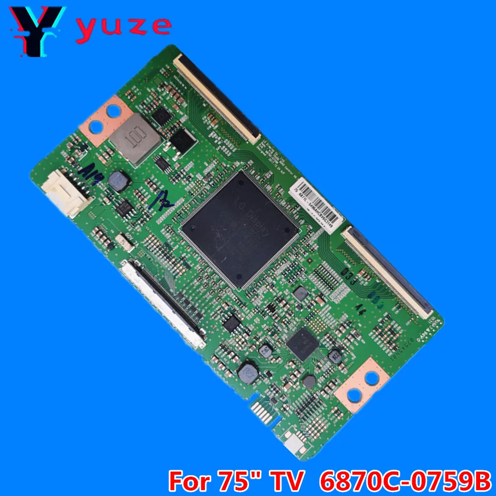 Логическая плата 6870C-0759B 6871L-5496A для LG 75UK6570PUB 75UT640S0UA 75UK6500PLA 75UL3E-T 75U6863DB 75UM7000 T-CON плата LVDS