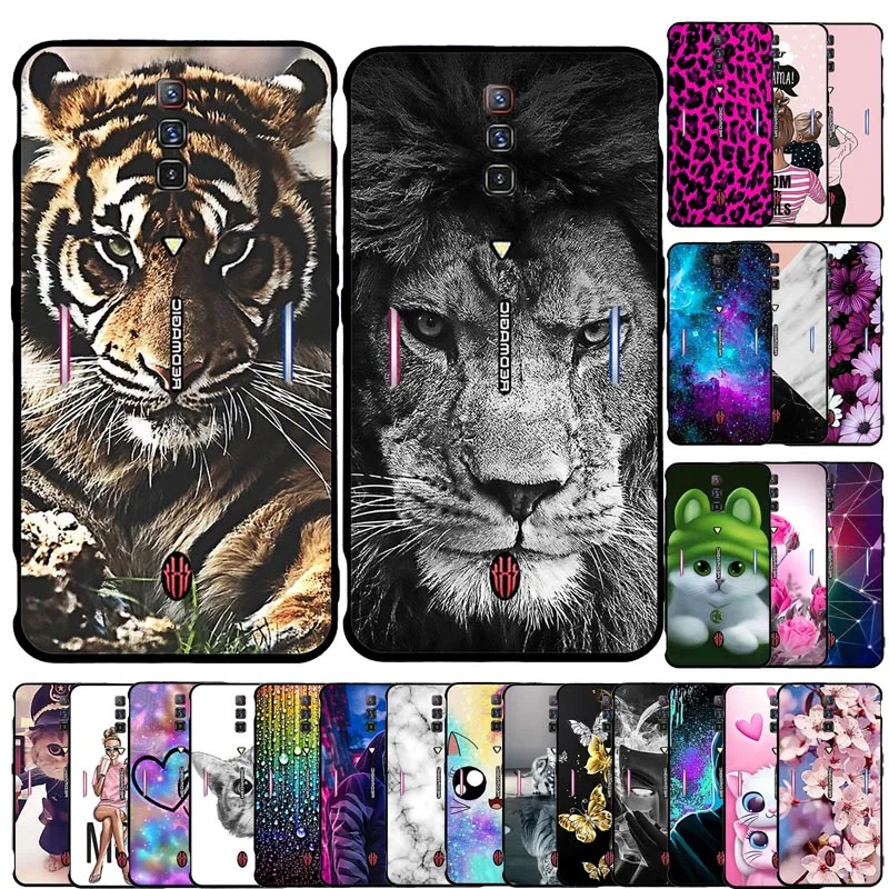 

For ZTE nubia Red Magic 6 Case Cover Soft Shell Cat Pattern Phone Case For ZTE nubia Red Magic 6 Pro Silicone Case Back Cover