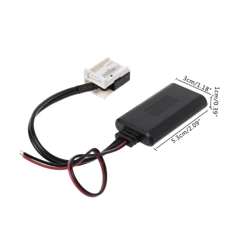 

For BMW E60 04-10 E63 E64 E61E70 E90/E91 E92 Car 12Pin bluetooth Module Wireless Radio Stereo AUX-IN Aux Cable Adapter
