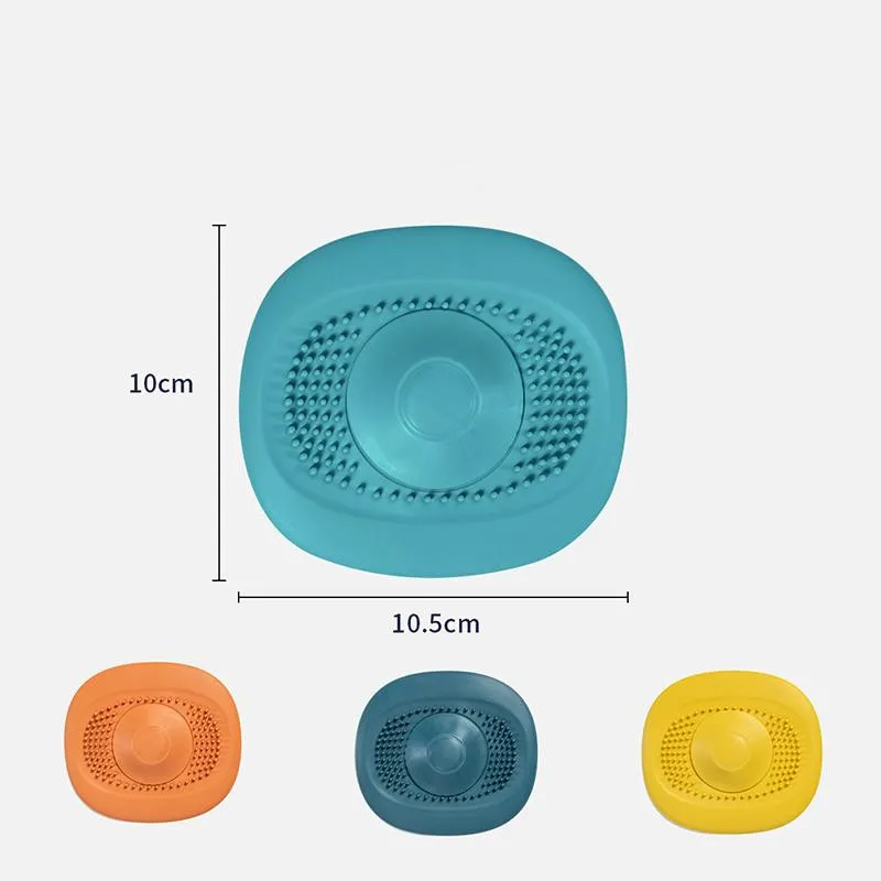 Силиконовое ситечко для слива в раковину резиновый фильтр ванной комнаты