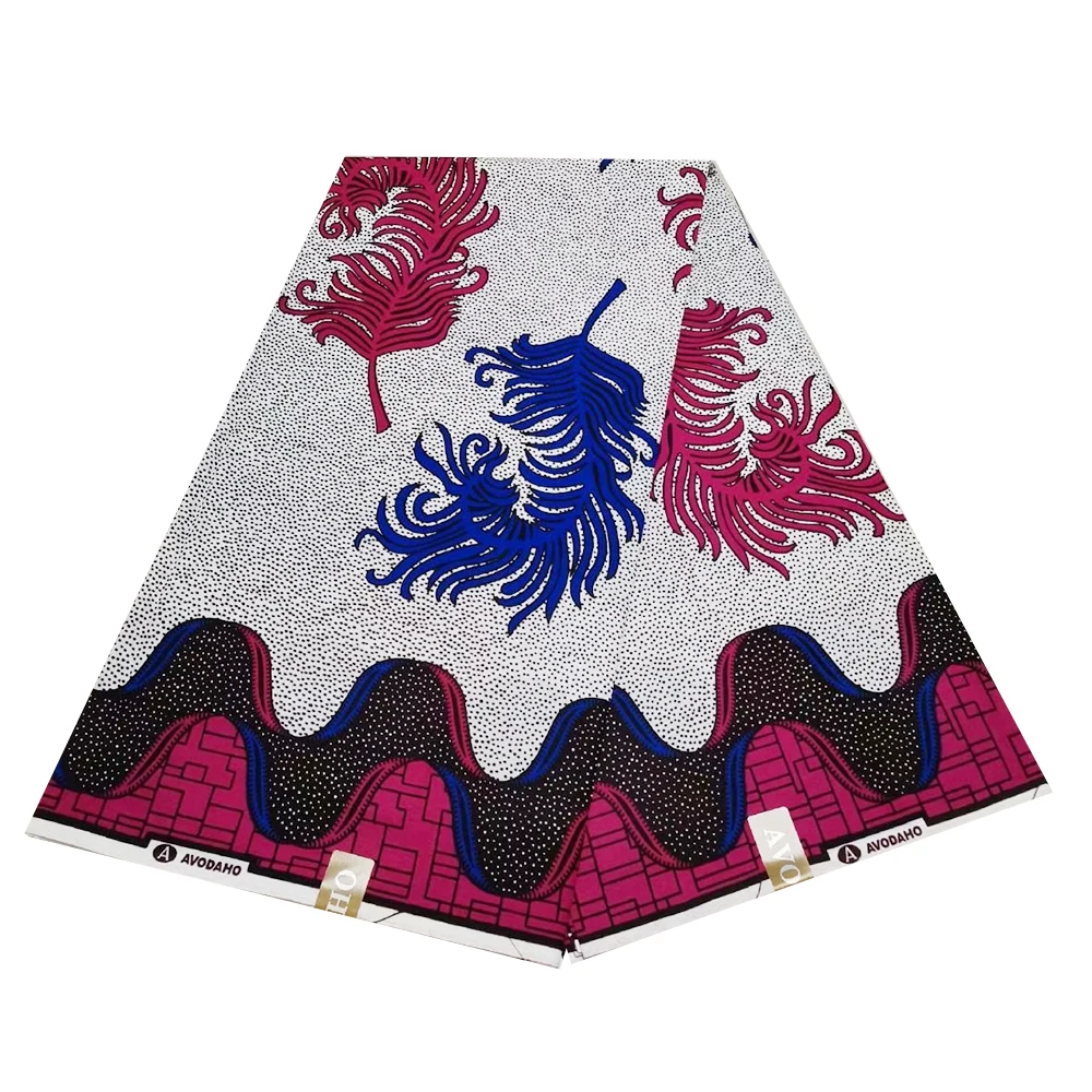 

2020 африканская восковая ткань Анкара, материалы для Дашики, ткань Loincloth, 100% хлопок, настоящая восковая ткань с принтом, 6 ярдов