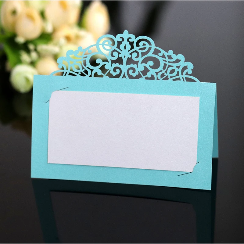 25 шт./партия свадебные украшения винтажные открытки лазерная резка день рождения