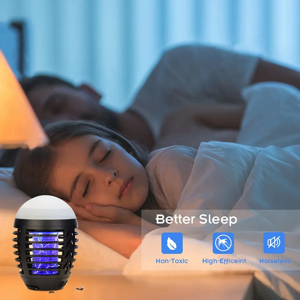 

Household Accessories Electric Shock LED Waterproof Radiationless USB Mosquito killer Mosquito Repellent Lamp