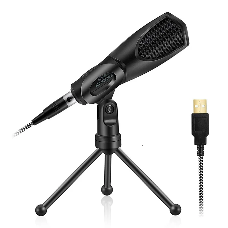 OGV Q3 USB конденсаторный микрофон комплект кардиоидный Подкаст Микрофон Студийный