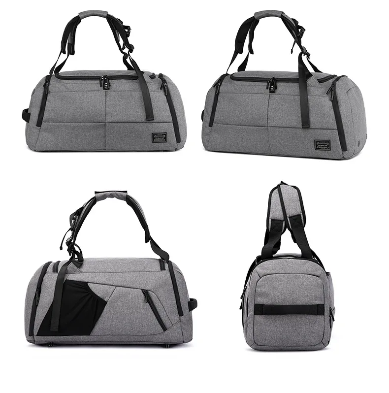 50L Multi-function layered Gym bag for Man Women Shoes compartment Backpack Handbag Shoulder Bags Travel Backpack Fitness Bag