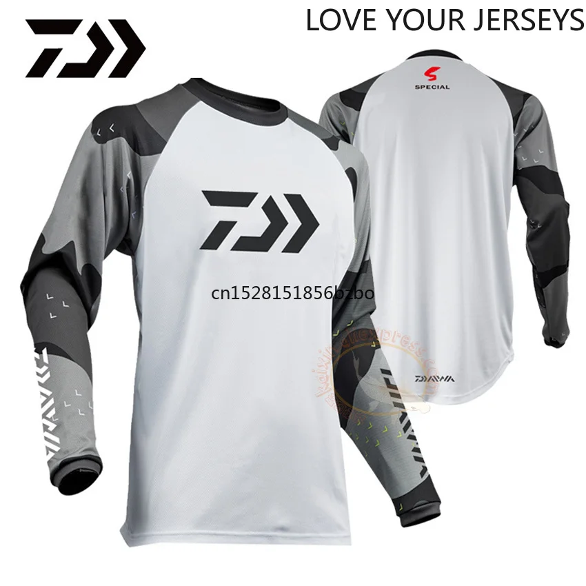 

2020 Джерси для рыбалки, одежда для велоспорта и рыбалки, дышащая Солнцезащитная рубашка, быстросохнущая рубашка UPF 50 +, рыболовные рубашки с д...