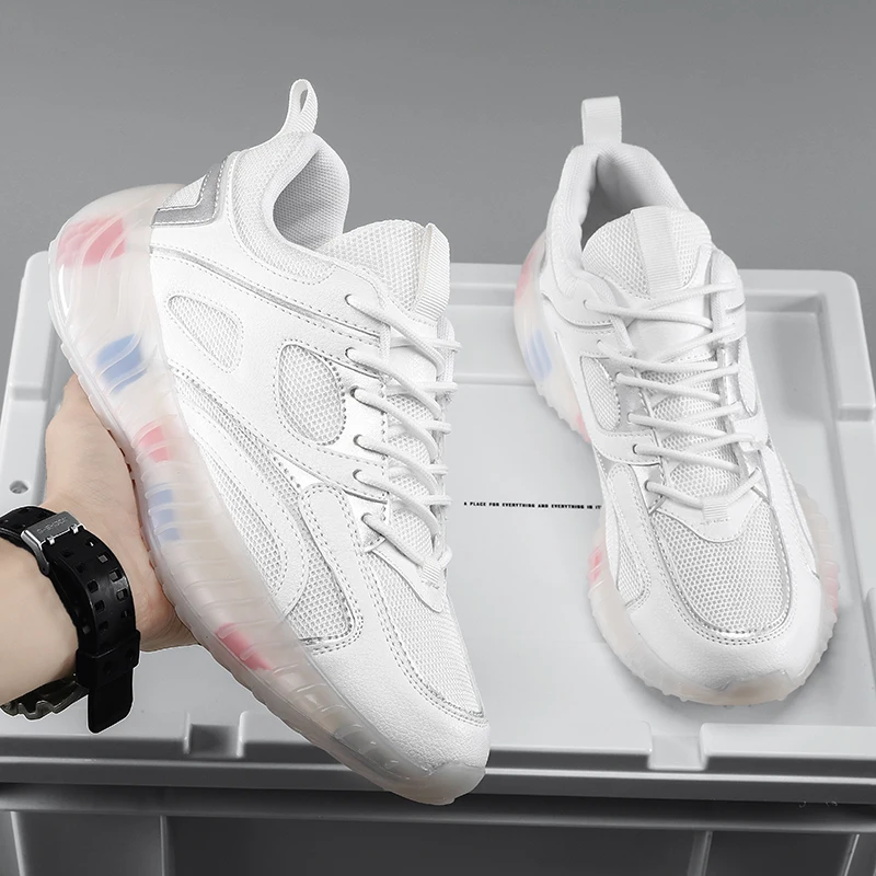 

Новинка 2021, осенне-зимняя мужская повседневная обувь, уличная нескользящая обувь, модная износостойкая обувь, легкие дышащие туфли 44