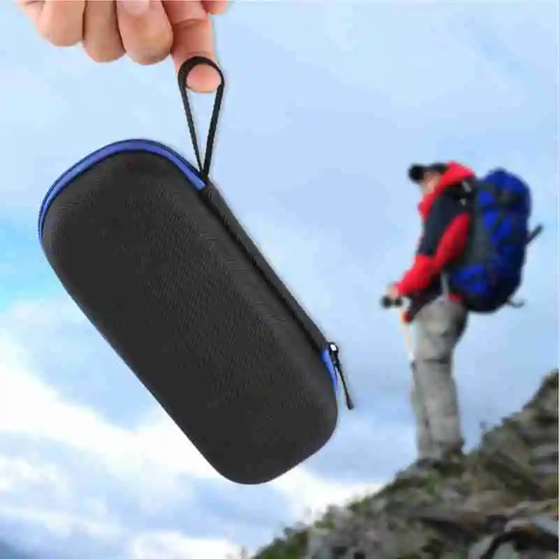 PULUZ портативный мини-чехол из искусственной кожи на молнии сетчатый чехол для