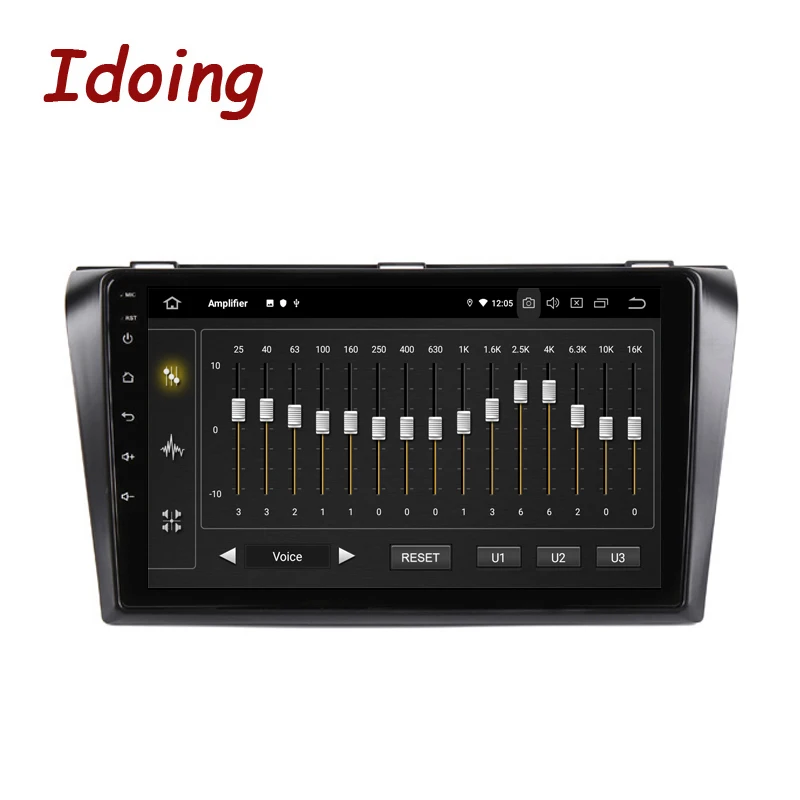 Idoing 9 &quotPX6 автомобильный Радио Мультимедиа Android видео плеер навигация GPS для Mazda 3 1