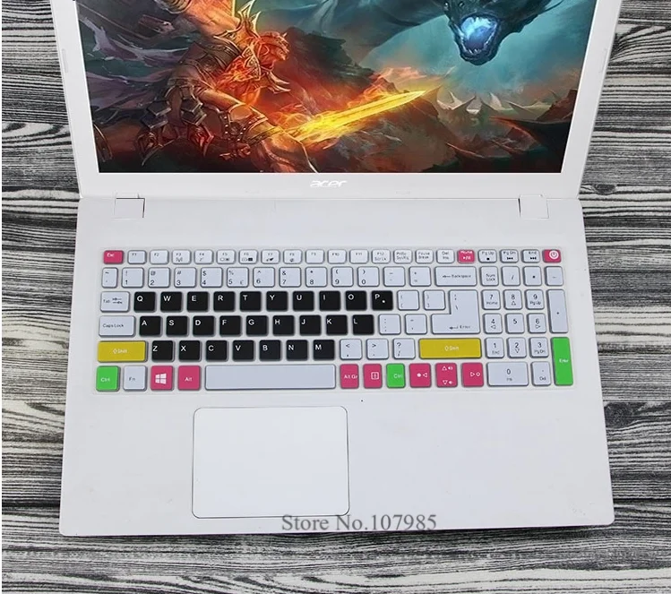 Силиконовая Защитная крышка для клавиатуры 15 6 дюйма Acer Aspire E15 E E5-576 E5576 V3 V15 E5-553G/Aspire