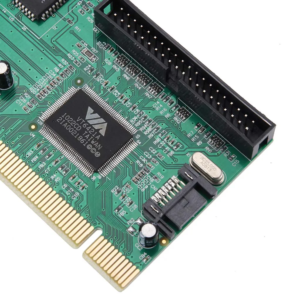 Адаптер комбинированного контроллера с PCI на 3 порта SATA + IDE адаптер для карт чипом