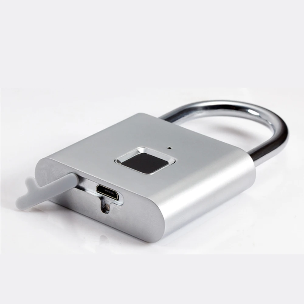USB-перезаряжаемый навесной замок с быстрой разблокировкой легко носить собой