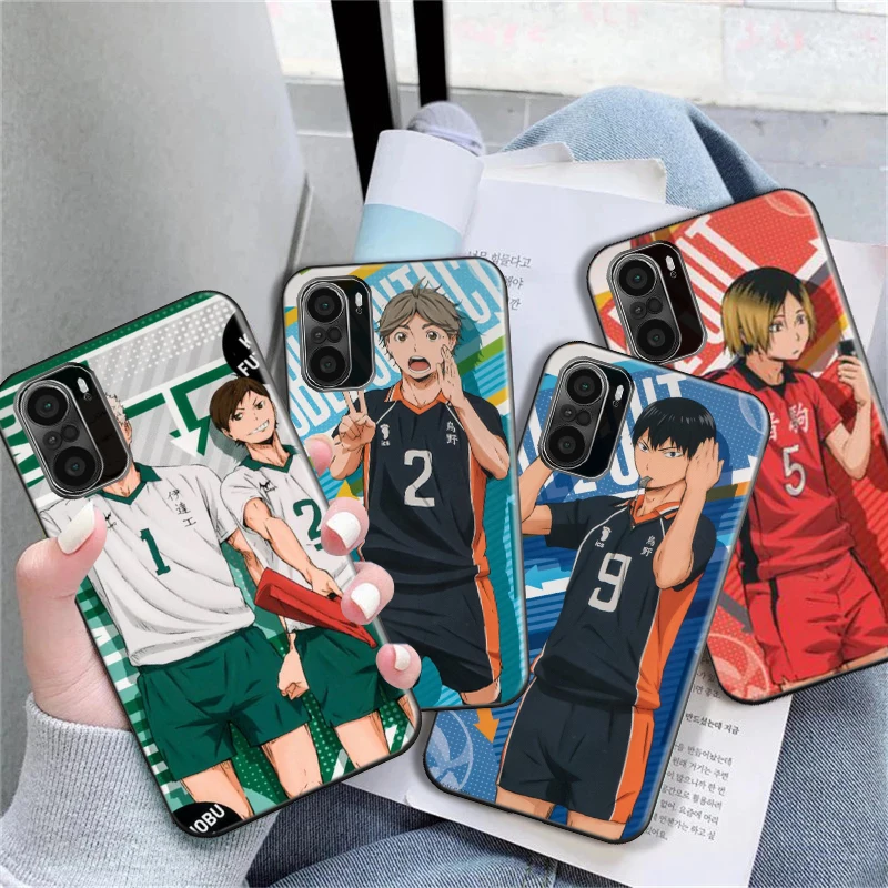 

Haikyuu Volleyball boy Anime Phone Case For Xiaomi 11 11 Lite 11 Pro Note 10 10 Pro 10S 10 Pro 10 Lite hinata syouyou Soft TPU
