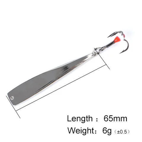 FTK 5-20г Серебряно-золотые балансиры зимняя приманка