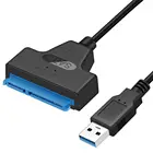 USB 3,0 SATA 3 кабель адаптер Sata к USB до 6 Гбитс Поддержка 2,5 дюйма внешний SSD HDD жесткий диск 22 Pin Sata III кабель