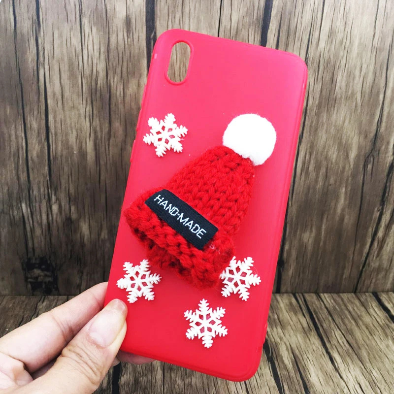 Чехол для телефона Xiaomi Redmi 7A мягкий силиконовый чехол на Рождество | Мобильные
