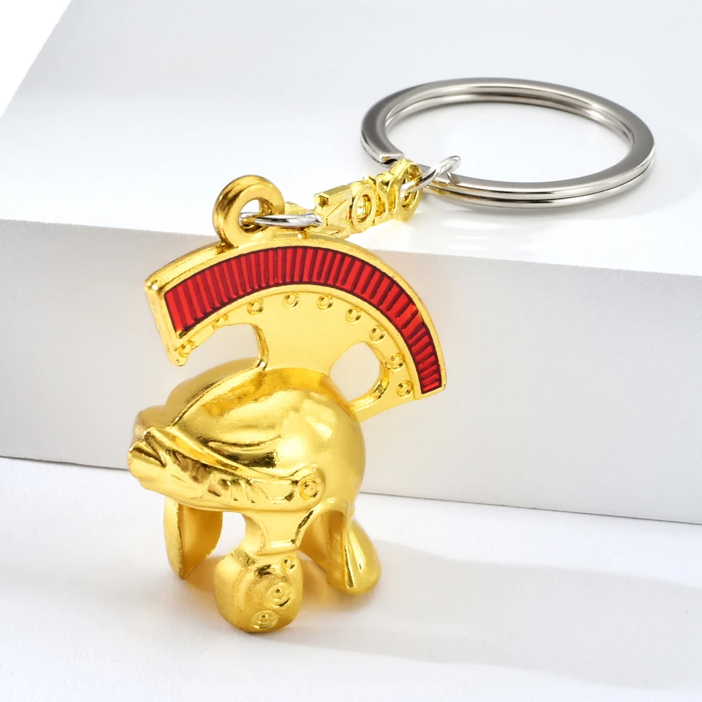 Новейший винтажный итальянский рыцарский шлем Vicney - брелок Retro Key chain Centurion Ring в качестве подарка.