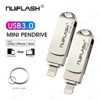 lowest usb flash drive for iphone 66s6plus77plus8x usbotg pen drive memory flash pendrive ios real capacity cle u stick
