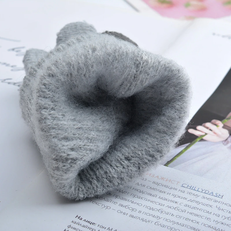 

Touching Screen Gloves With High Elasticity Fleece Student Cycling Finger Gloves Winter Health99