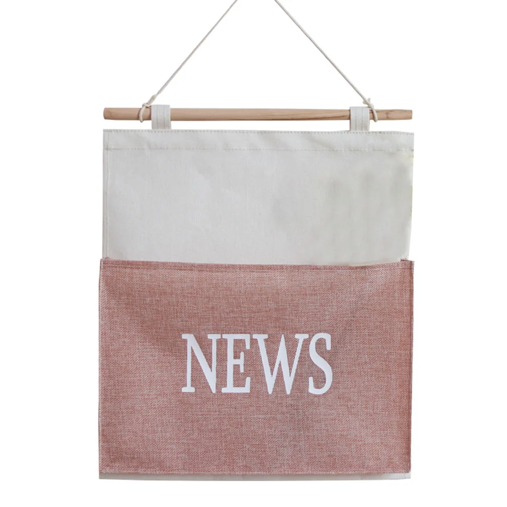 1 карман для ванной комнаты домашний декор журнал Органайзер хлопок белье шкаф с