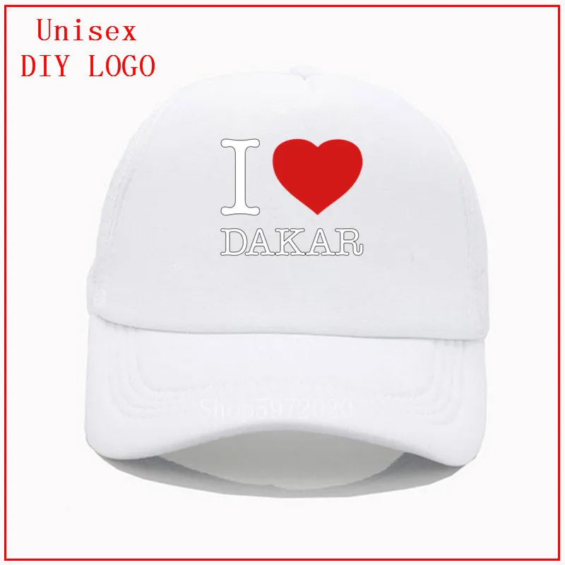 I LOVE DAKAR бейсболка gorras mujer кепки для мужчин бейсболки летние шапки женщин