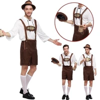 mens oktoberfest bavarian beer guy german fancy halloween cosplay costume german uniform medival men costumes