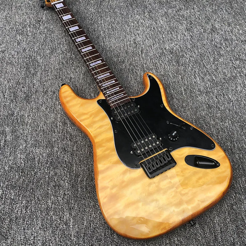 Электрическая гитара ST Высококачественная электрическая с 6 струнами со