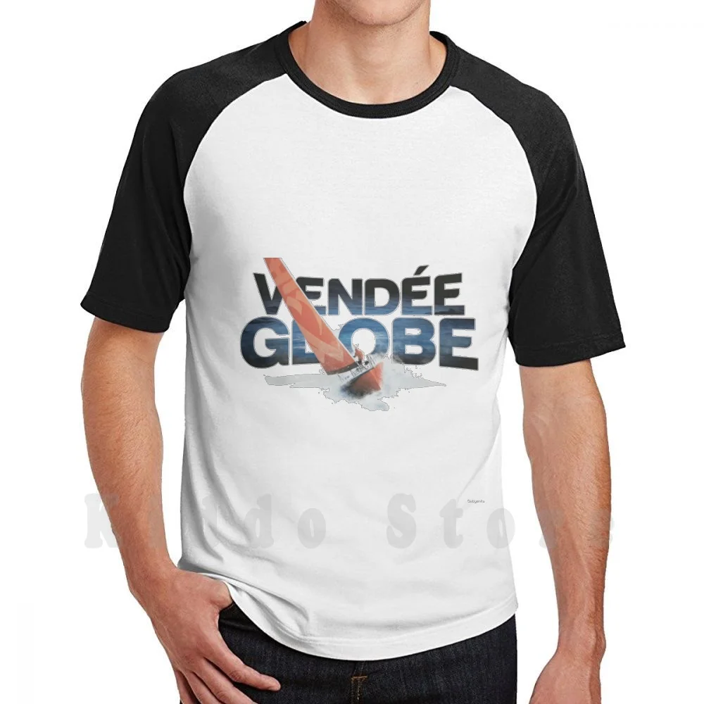 Vendee Globe Brittany T Shirt Cotton Men DIY Print Cool Tee World Race Boats Boat Navigator Sand Olonne France Sea