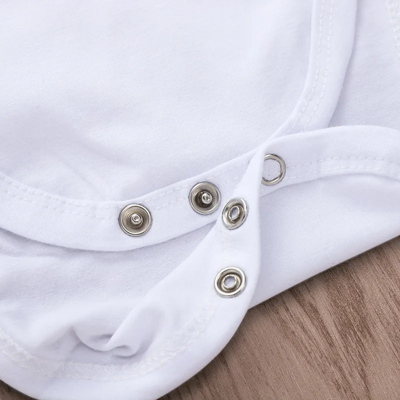 Комбинезоны для новорожденных милые черно-белые боди с длинными рукавами