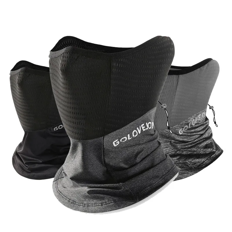 

silk Scarf Cover Bandana Sports Scarf Fishing Winter Anti-UV Running Caps Bicycle ice Black Magic Mask Headwear Running Scarf An