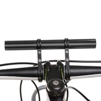 20cm bicycle handlebar mtb extended bracket bike headlight mount bar computer holder lamp support rack