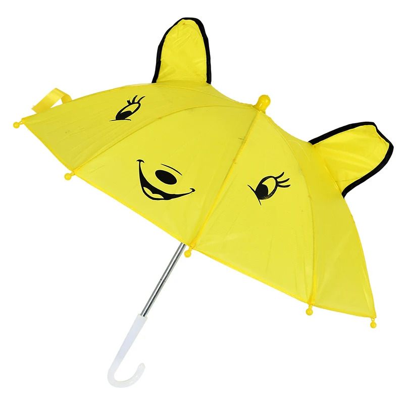 

Children Panda Pattern Mini Yellow Umbrella Playing Toy