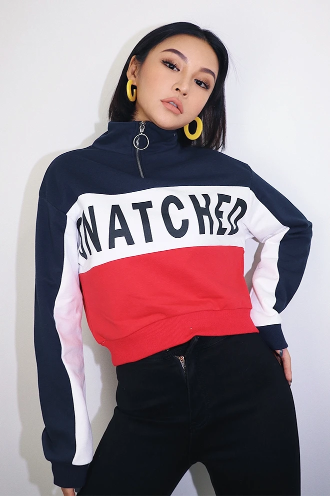 Новинка 2019 модная повседневная женская одежда свитшот с надписью Женская