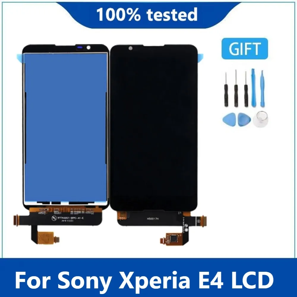 

ЖК-дисплей для Sony Xperia E4 E2104, ЖК-экран E2105, E2114, E2115, ЖК-дисплей, панель, экран + сенсорный экран, дигитайзер, датчик