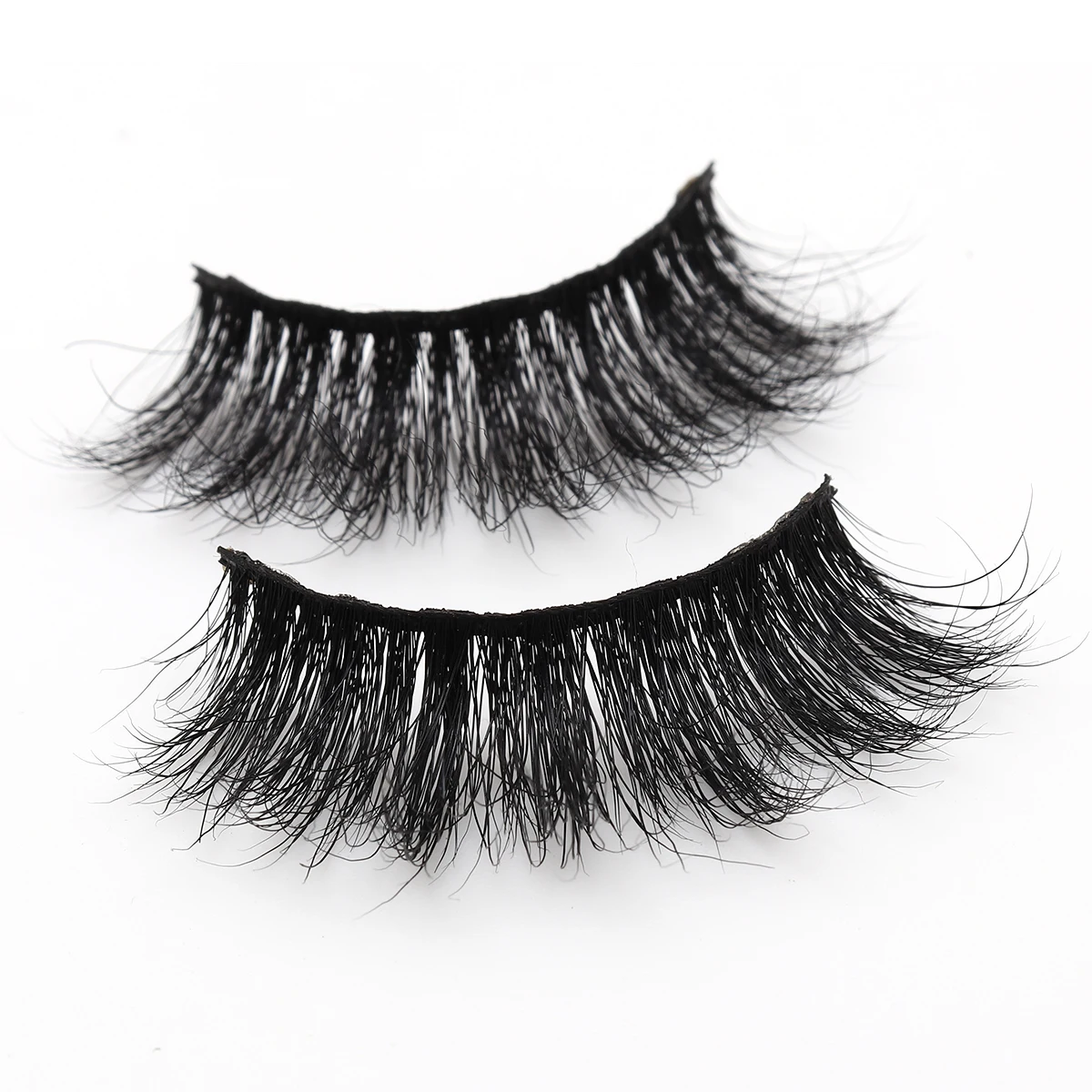 

25mm Mink False Eyelashes Makeup Mink Lashes Extension 3d Thick Dramatic Wispies Fluffy Eyelash