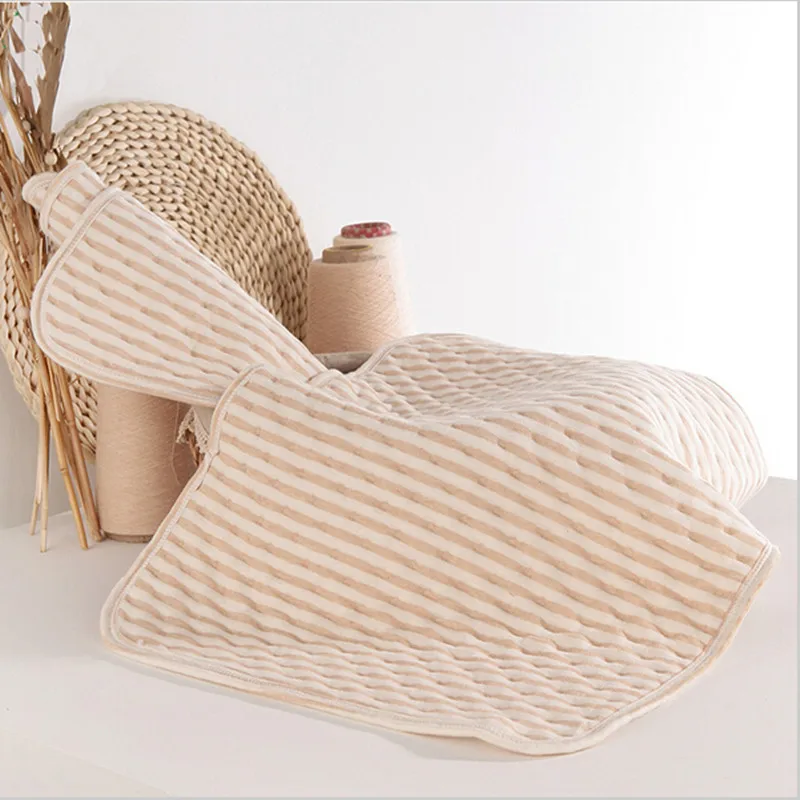 Pa&ntilde;ales reutilizables para beb&eacute;, colch&oacute;n de algod&oacute;n para viaje infantil, impermeable, lavable, cubierta de esterilla, almohadilla para cambiar, pa&ntilde;ales para beb&eacute;-0