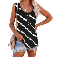 oversized tank tops and t shirt women summer off shoulder o neck button decoration female loose tshirt feminine