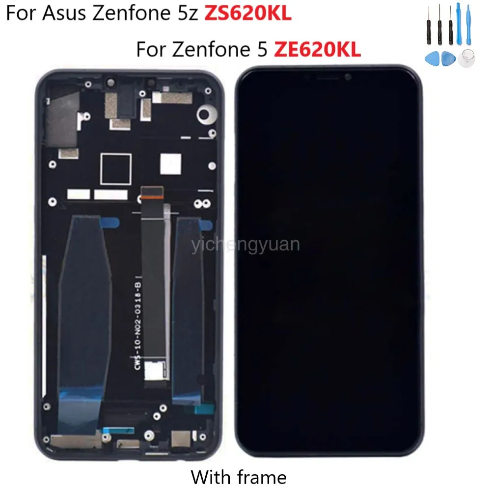 ЖК дисплей для Asus Zenfone 5z ZS620KL сенсорный экран оригинальный Для 5 дигитайзер в сборе