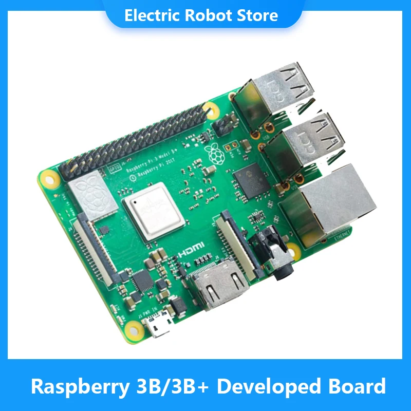 Raspberry 3 Model B + плата 1 4 ГГц 64-разрядный четырехъядерный процессор ARM Cortex-A53 с Wi-Fi и