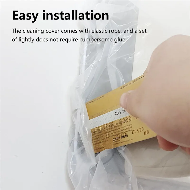 

Air Conditioning Cleaning Cover PVC Wall Mounted Air Conditioning Service Bag with Water Pipe Reusable Dust Protector Shiled Kit