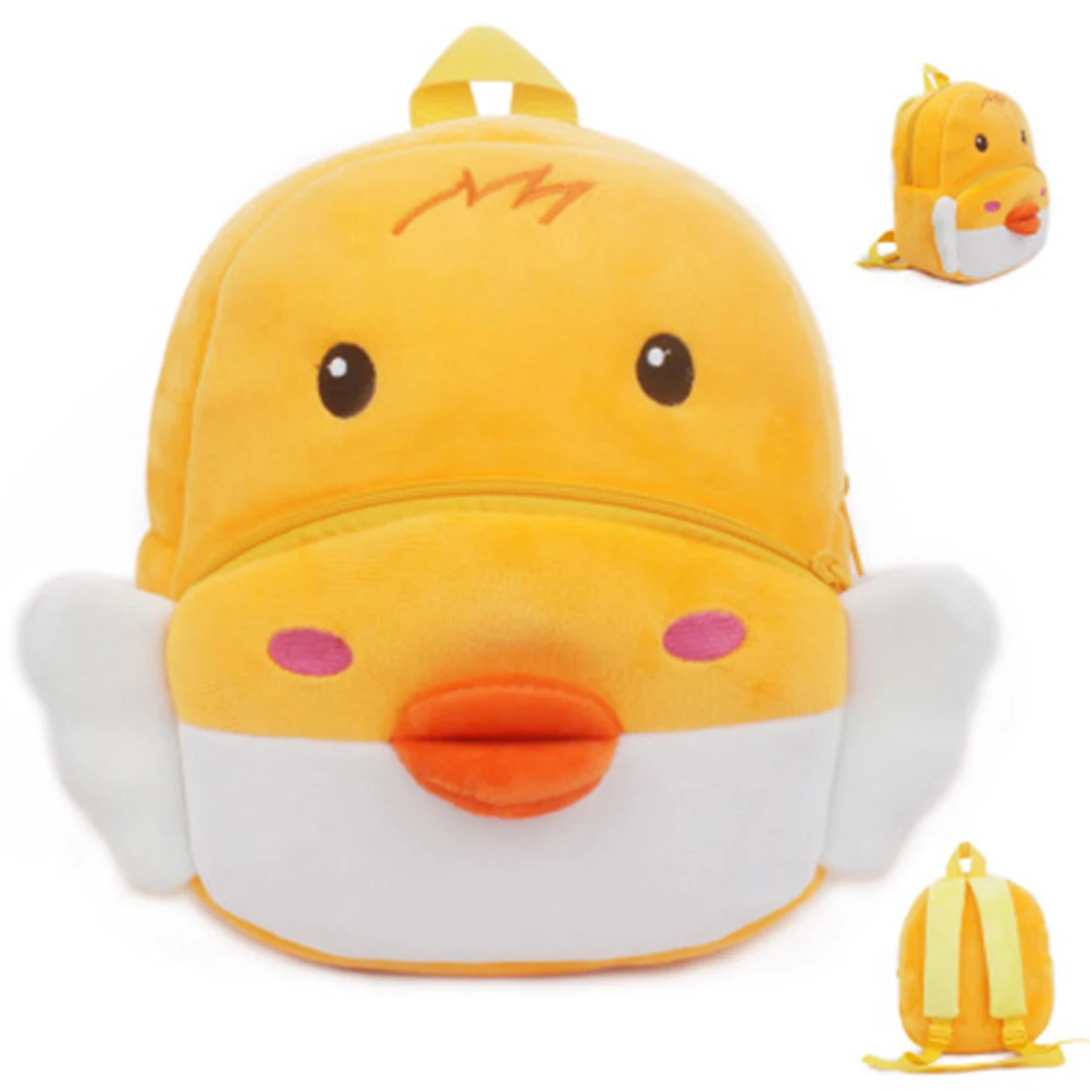 Милые детские школьные ранцы для малышей плюшевый рюкзак детского сада школьная