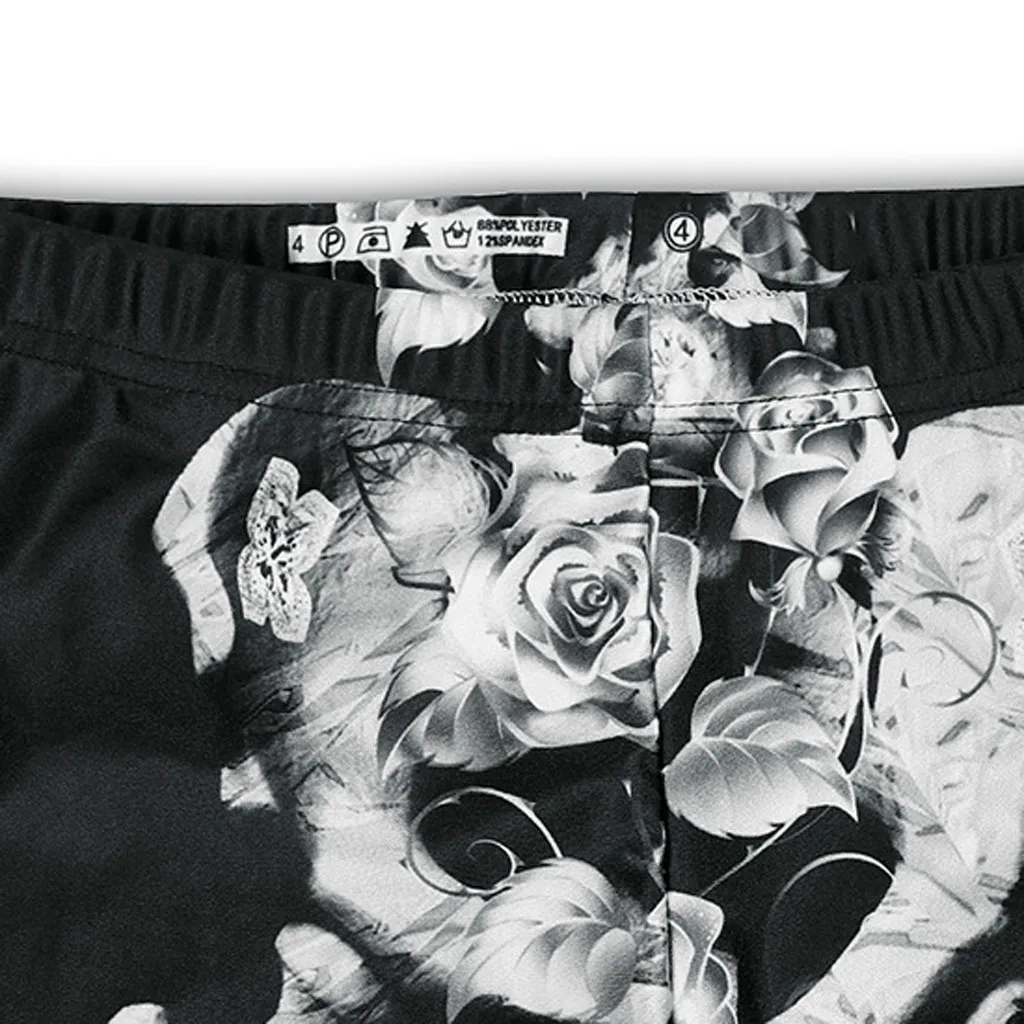 Для женщин на Хэллоуин с принтом плотно облегающие Леггинсы Йога брюки для