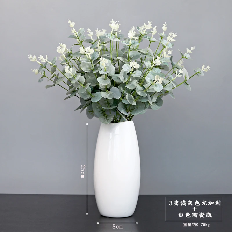 Керамическая ваза для украшения дома гостиной стола Цветочная композиция