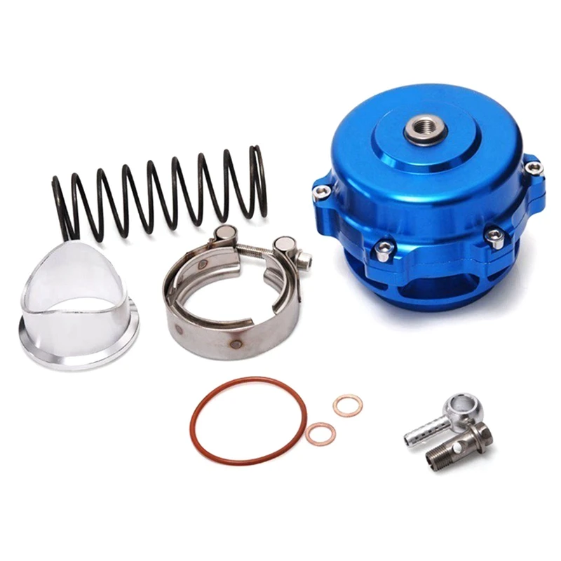 

50mm V Band Q Typer w/ Weld Blow Off Valve BOV For Aluminum Flange TKBOV001B50 Universal