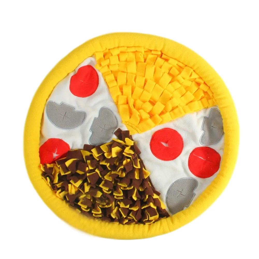 

Dog Snuffle Mat Pet Cat Slow Feeding Mat Puzzle Leak Food Training Nosework Activity Blanket Activity Mat for Foraging Skill