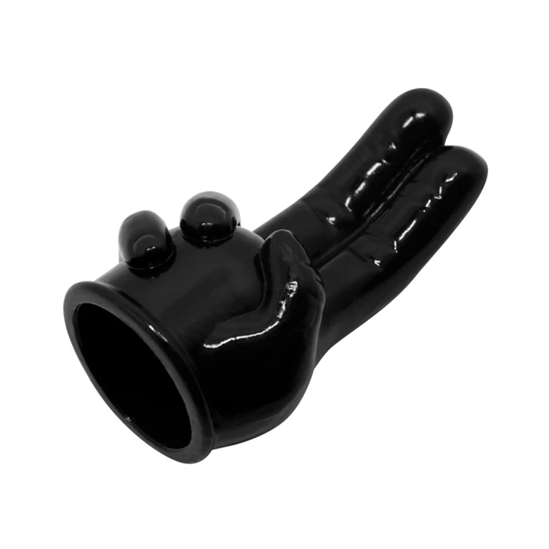 Baile новая медицинская TPR палочка Messager Head power Double Finger AV секс-игрушка для женщин