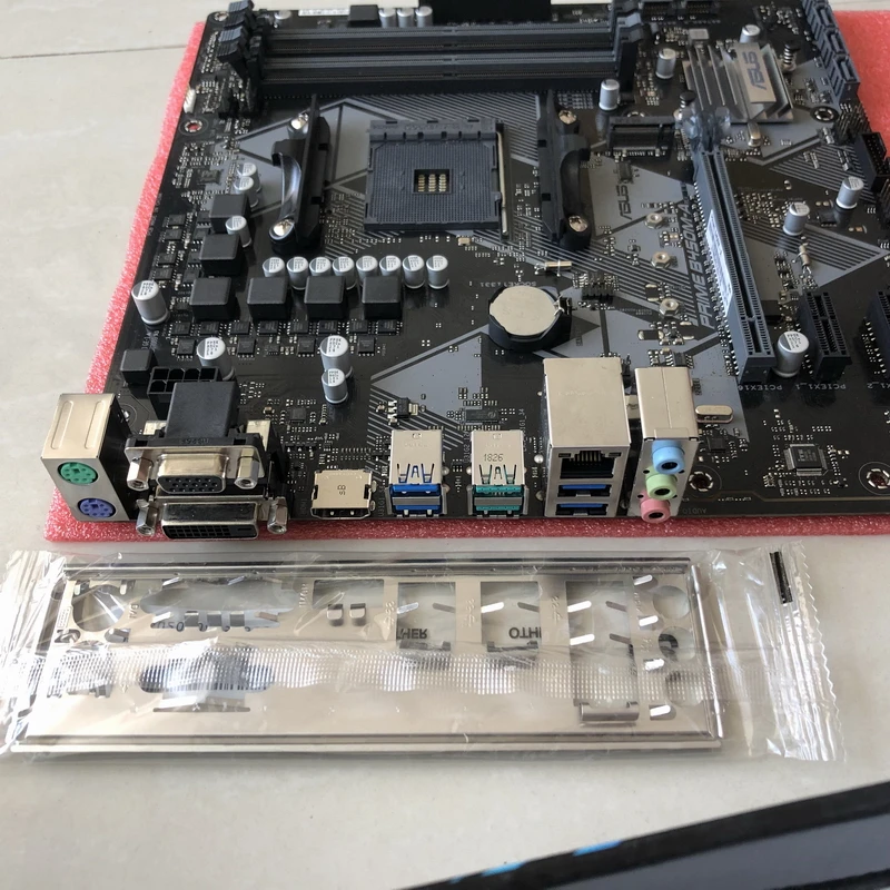 ASUS PRIME B450M-A настольная материнская плата для AMD B450 AM4 DDR4 M-ATX AURA RGB б/у оригинальная б/у материнская плата распродажа